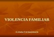 VIOLENCIA FAMILIAR O. Gladys F de Kinderknecht