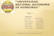 “Universidad Nacional Autonoma de Honduras”