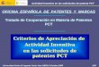 OFICINA  ESPAÑOLA  DE  PATENTES  Y  MARCAS Tratado de Cooperación en Materia de Patentes PCT