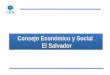 Consejo Económico y Social   El Salvador