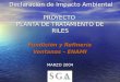 Declaración de Impacto Ambiental PROYECTO  PLANTA DE TRATAMIENTO DE RILES