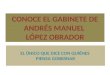 CONOCE EL GABINETE DE ANDRÉS MANUEL  LÓPEZ OBRADOR