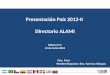 Presentación País 2012-II  Directorio ALAMI