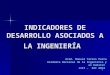 Acad . Manuel Torres Parra Academia Nacional de la Ingeniería y el Hábitat  JIFI  -   EAI  2012