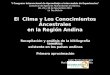 Recopilación y análisis de la bibliografía temática  existente en los países andinos