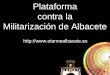 Plataforma contra la Militarización de Albacete