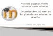 Universidad Autónoma de Chihuahua Facultad de Filosofía y Letras División de Estudios de Posgrado