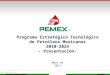 Programa Estratégico Tecnológico de Petróleos Mexicanos 2010-2024 - Presentación-