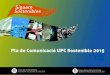 El Plan de Comunicación  UPC Sostenible 2015
