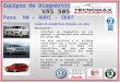 Equipos de Diagnóstico VAS 5054  Para  VW – AUDI – SEAT