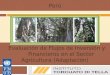 Evaluación de Flujos de Inversión y          Financieros en el Sector Agricultura (Adaptación)
