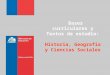 Bases curriculares y Textos de estudio: Historia , Geografía y  Ciencias Sociales