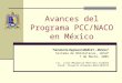 Avances del Programa PCC/NACO en México