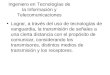Ingeniero en Tecnologías de la Información y Telecomunicaciones