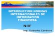 INTRODUCCION NORMAS INTERNACIONALES DE INFORMACION FINANCIERA