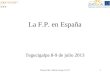 La F.P. en España