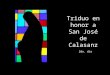 Triduo en honor a San José de Calasanz