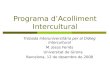 Programa d’Acolliment Intercultural