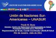 Unión de Naciones Sur-Americanas – UNASUR