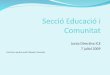 Secció Educació  i  Comunitat