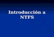 Introducción a NTFS