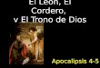 El León, El Cordero,  y El Trono de Dios