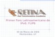 Primer Foro Latinoamericano de IPv6: FLIP6