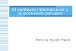 El contexto internacional y la economía peruana