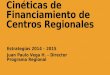 Cinéticas de Financiamiento de Centros Regionales