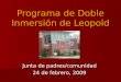 Programa de Doble Inmersión de Leopold