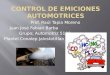 CONTROL DE EMICIONES AUTOMOTRICES