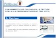 FUNDAMENTOS DE CALIDAD EN LA GESTIÓN PÚBLICA (COMPLEMENTARIEDAD CON MECI)