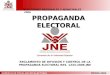 REGLAMENTO DE DIFUSIÓN Y CONTROL DE LA PROPAGANDA ELECTORAL RES. 1233-2006-JNE