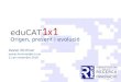 eduCA T 1 x 1 Origen, present i evolució
