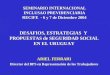 DESAFIOS, ESTRATEGIAS  Y  PROPUESTAS de SEGURIDAD SOCIAL EN EL URUGUAY