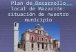Plan de Desarrollo local de Mazarrón: situación de nuestro municipio