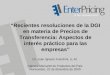Dr. Juan Ignacio Fraschini, LL.M. Cámara Mercantil de Productos del País