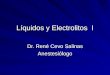 Líquidos y Electrolitos  I
