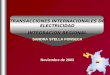 TRANSACCIONES INTERNACIONALES DE ELECTRICIDAD INTEGRACIÓN REGIONAL SANDRA STELLA FONSECA