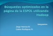 Búsquedas optimizadas en la página de la  ESPOL utilizando  Hadoop