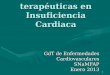Novedades terapéuticas en Insuficiencia Cardiaca