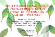 RED LATINOAMERICANA PARA EL FORTALECIMENTO DE LOS SISTEMAS DE INFORMACION DE SALUDE (RELACSIS)