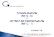CONSOLIDACIÓN (NIF B - 8) Y METODO DE PARTICIPACIÓN (NIF C - 7)