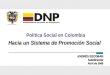 Política Social en Colombia