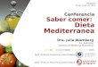 Conferencia Saber comer: Dieta Mediterranea