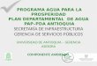 PROGRAMA AGUA PARA LA PROSPERIDAD  PLAN DEPARTAMENTAL  DE AGUA  PAP–PDA ANTIOQUIA