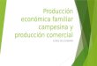 Producción económica familiar campesina y producción comercial