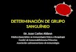 DETERMINACIÓN DE GRUPO SANGUÍNEO