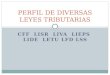 PERFIL DE DIVERSAS LEYES TRIBUTARIAS