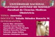 UNIVERSIDAD NACIONAL “SANTIAGO ANTUNEZ DE MAYOLO” Facultad de Ciencias Medicas Obstetricia